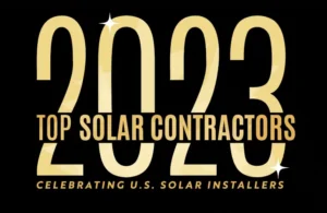 2023 top solar power contractors - celebrating u.s. solar installers logo