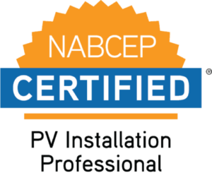 NABCEP certified PV installation professional