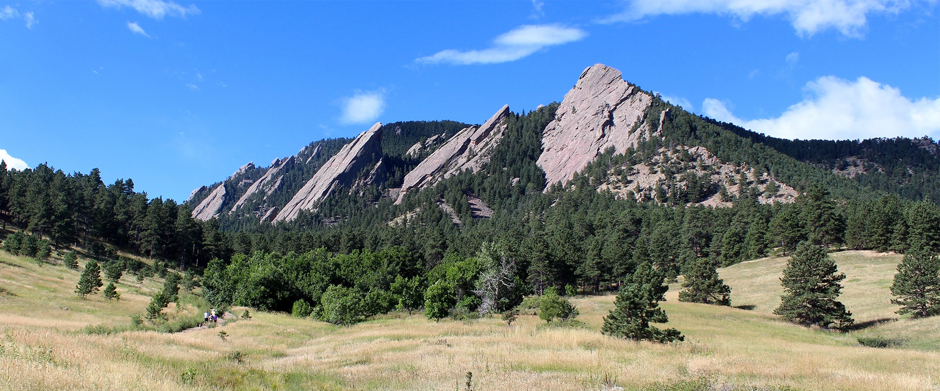 Boulder Colorado Flatirons Mountain.